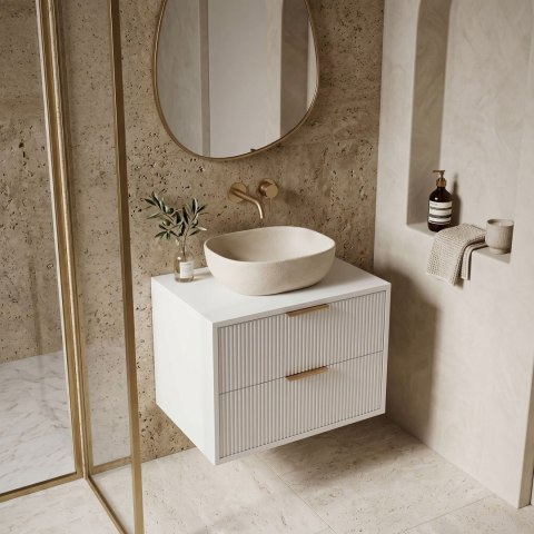Szafka łazienkowa pod umywalkę Rea Mono 60cm White
