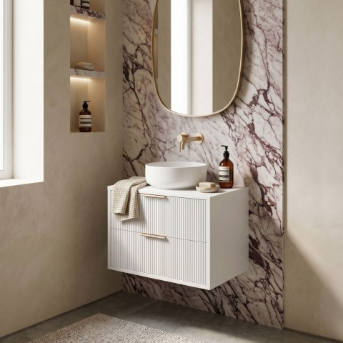 Szafka łazienkowa pod umywalkę Rea Mono 60cm White