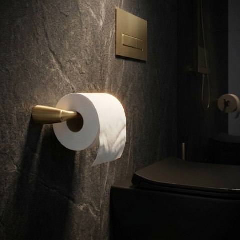Uchwyt na papier toaletowy 16205 VIBE Złoty Szczotkowany