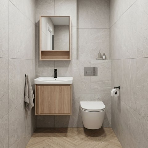 Zestaw mebli łazienkowych z Umywalką Gama T25023 BXM 50CM