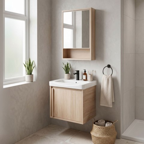 Zestaw mebli łazienkowych z Umywalką Gama T25023 BXM 50CM