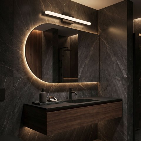 KINKIET ŁAZIENKOWY LED 60CM APP1855-1W BLACK