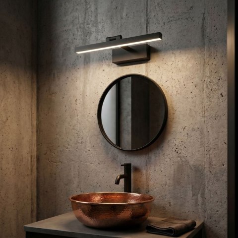 Kinkiet łazienkowy LED APP1866-1W 40 cm Black