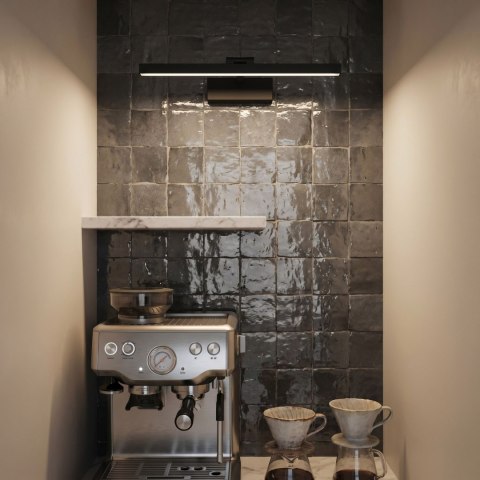 Kinkiet łazienkowy LED APP1866-1W 40 cm Black