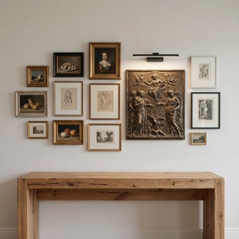 Kinkiet łazienkowy LED APP1866-1W 40 cm Black