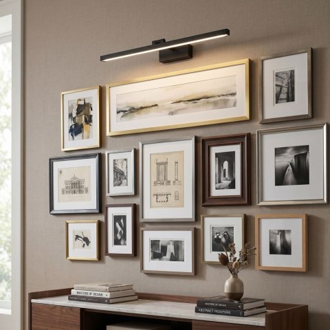 Kinkiet łazienkowy LED APP1868-1W 80 cm Black
