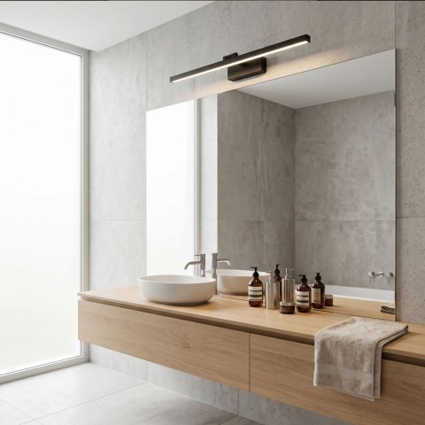 Kinkiet łazienkowy LED APP1868-1W 80 cm Black