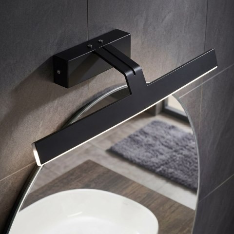 Kinkiet łazienkowy LED SWE010-1W 43cm Czarny