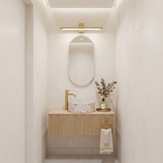 Kinkiet łazienkowy LED SWE044-1W 60 cm Złoty
