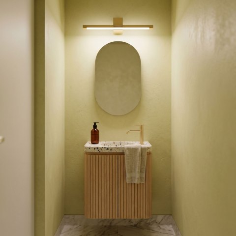 Kinkiet łazienkowy LED SWE044-1W 60 cm Złoty