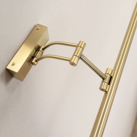 Kinkiet łazienkowy SWE024-1W 80cm Złoty Szczotkowany