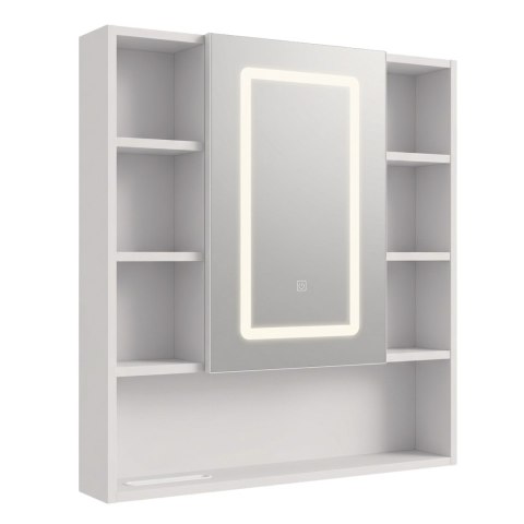 Szafka z lustrem LED Rea Luna 70x80cm