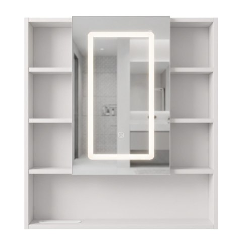 Szafka z lustrem LED Rea Luna 70x80cm
