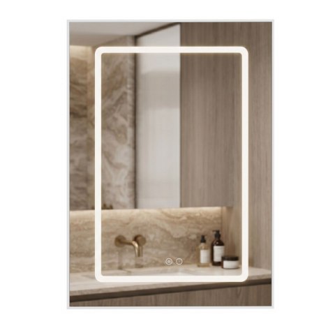 Szafka z lustrem LED Rea Zenit 70x50cm