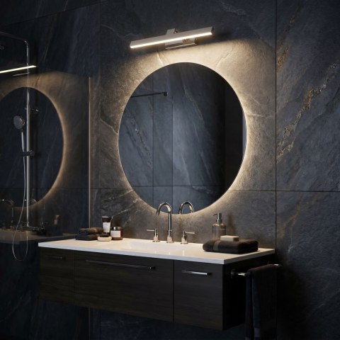 Kinkiet łazienkowy LED SWE001-1W 43cm Chrom