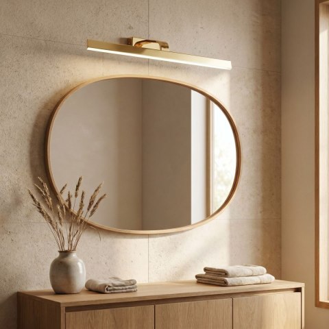Kinkiet łazienkowy LED SWE006-1W 73cm Złoty
