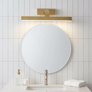 Kinkiet łazienkowy LED SWE007-1W 43cm Złoto szczotkowane