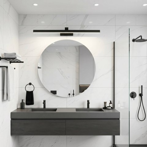 Kinkiet łazienkowy LED SWE012-1W 73cm Czarny