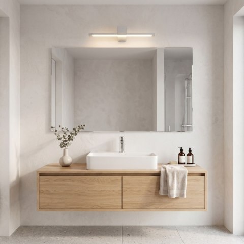 Kinkiet łazienkowy LED SWE041-1W 60 cm Chrom
