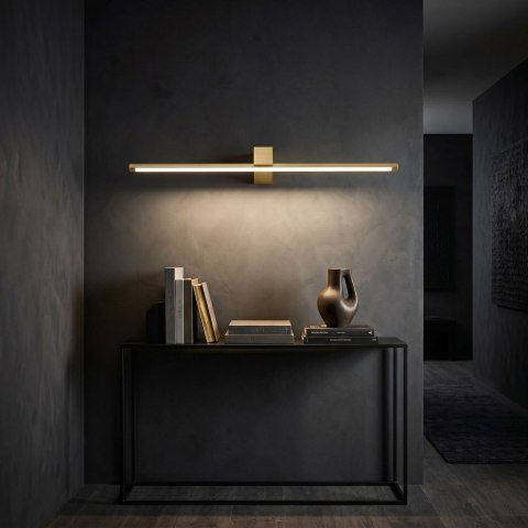 Kinkiet łazienkowy LED SWE048-1W 80 cm Złoty Szczotkowany