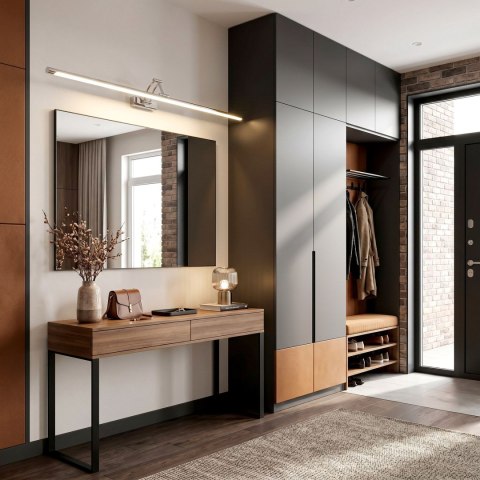 Kinkiet łazienkowy SWE018-1W 80cm Chrom