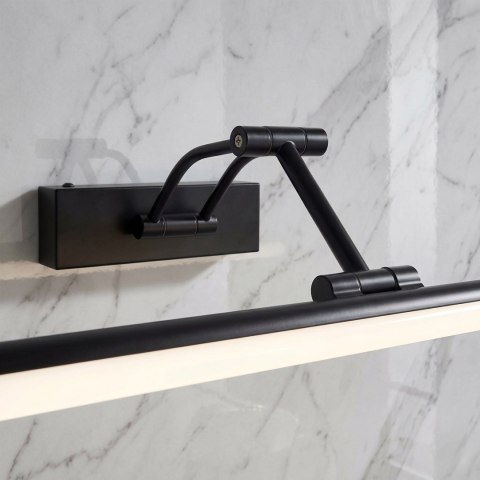 Kinkiet łazienkowy SWE025-1W 42cm Czarny