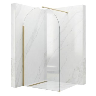 Ścianka prysznicowa Walk-In Rea Heaven Brush Gold 110