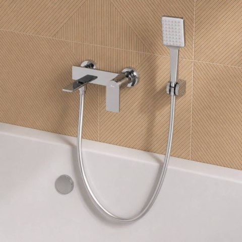 Wąż prysznicowy bezskrętny Rea Chrom 150 cm