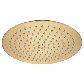 Deszczownica okrągła REA JS-P014BG 30cm Złota Szczotkowana