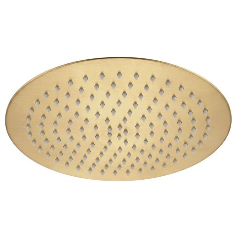 Deszczownica okrągła REA JS-P014BG 30cm Złota Szczotkowana