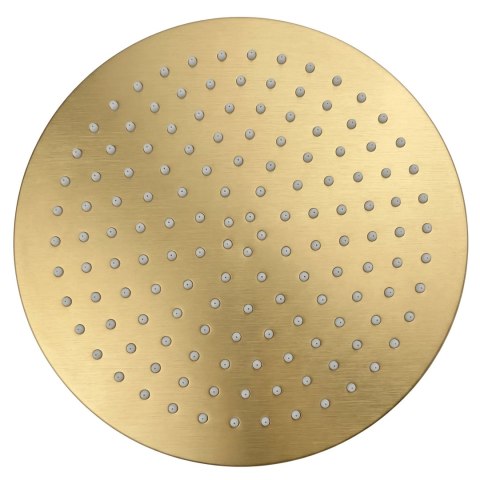 Deszczownica okrągła REA JS-P014BG 30cm Złota Szczotkowana