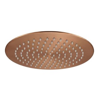 Deszczownica okrągła REA JS-P014BRG 25cm Miedź Szczotkowana