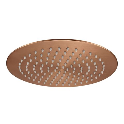 Deszczownica okrągła REA JS-P014BRG 25cm Miedź Szczotkowana