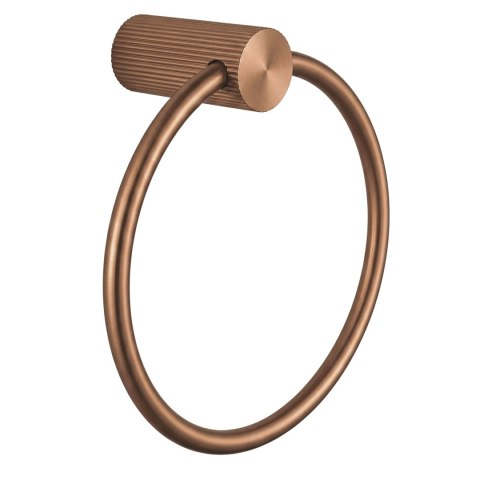 Wieszak łazienkowy Ring 64106 SOLO Miedź Szczotkowana