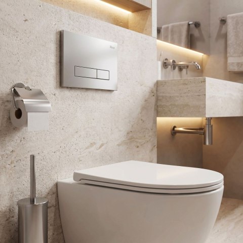 Stelaż zestaw podtynkowy K011A-Q do mis WC z przyciskiem HD Satin