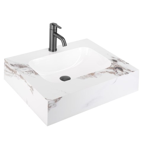 Umywalka ścienna Rea Aresa Cold Jade 60