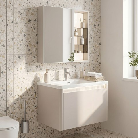 Zestaw mebli łazienkowych z Umywalką DE07-60 Beige 60CM