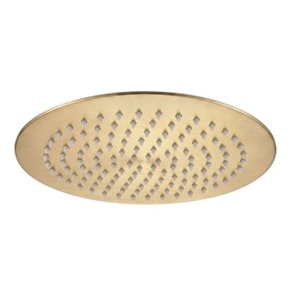 Deszczownica okrągła REA JS-P014BG 25cm Złota Szczotkowana