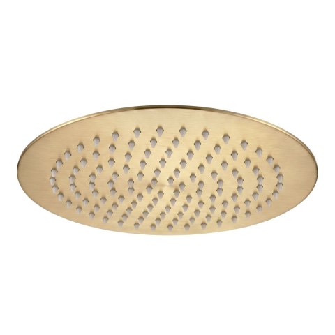 Deszczownica okrągła REA JS-P014BG 25cm Złota Szczotkowana