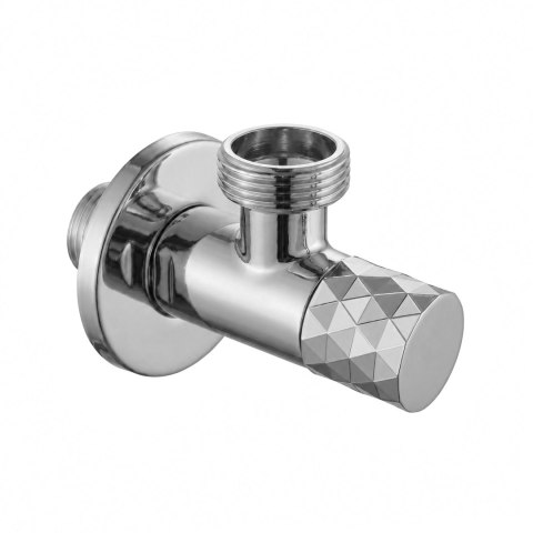 Zawór kątowy Diamond 03 1/2" x 3/4" Chrom