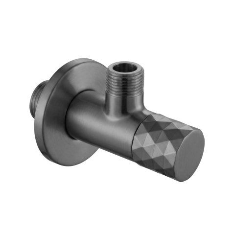 Zawór kątowy Diamond 03 1/2" x 3/8" Tytan