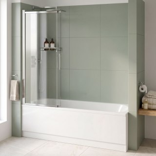 Parawan nawannowy przesuwny REA Dario Chrom 100