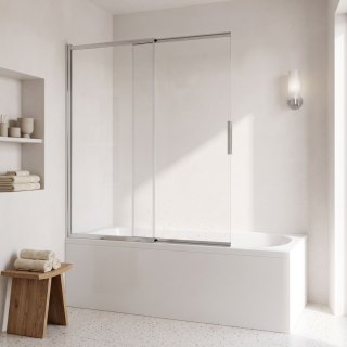 Parawan nawannowy przesuwny REA Dario Chrom 80