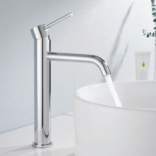 Bateria Umywalkowa Rea Lungo Chrom Wysoka