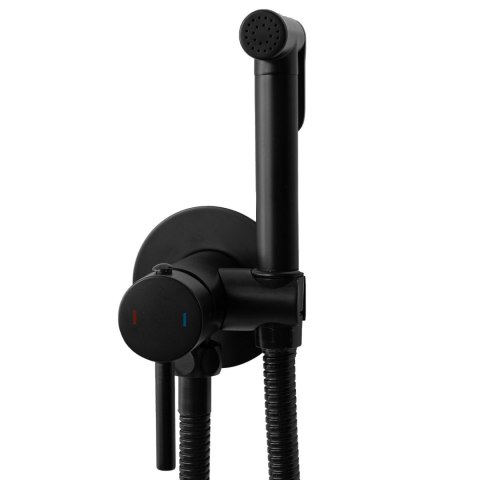 Bateria bidetowa REA Lungo Loop czarna