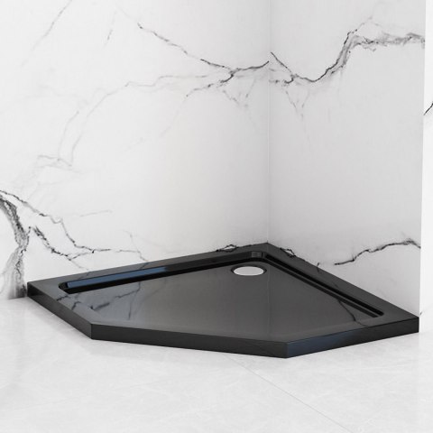 Kabina prysznicowa Rea DIAMOND 90x90 BLACK MAT