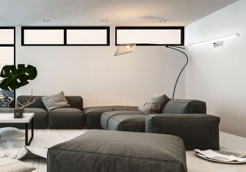 LAMPA KINKIET ŁAZIENKOWY LED NAD LUSTRO 12W 58CM APP369-1W CHROM