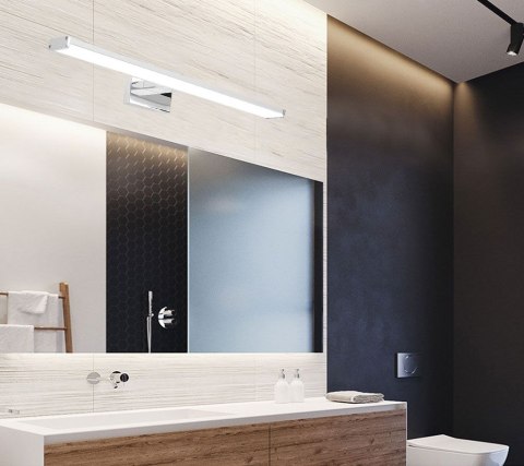 LAMPA KINKIET ŁAZIENKOWY LED NAD LUSTRO 12W 58CM APP369-1W CHROM