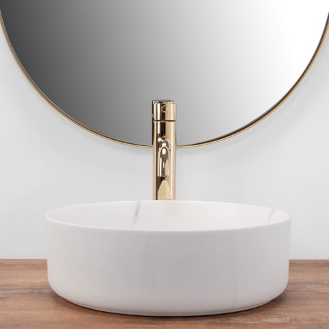Umywalka nablatowa Rea Sami Marble Mat