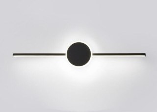 KINKIET ŁAZIENKOWY LED ROUND BLACK 80CM APP850-1W